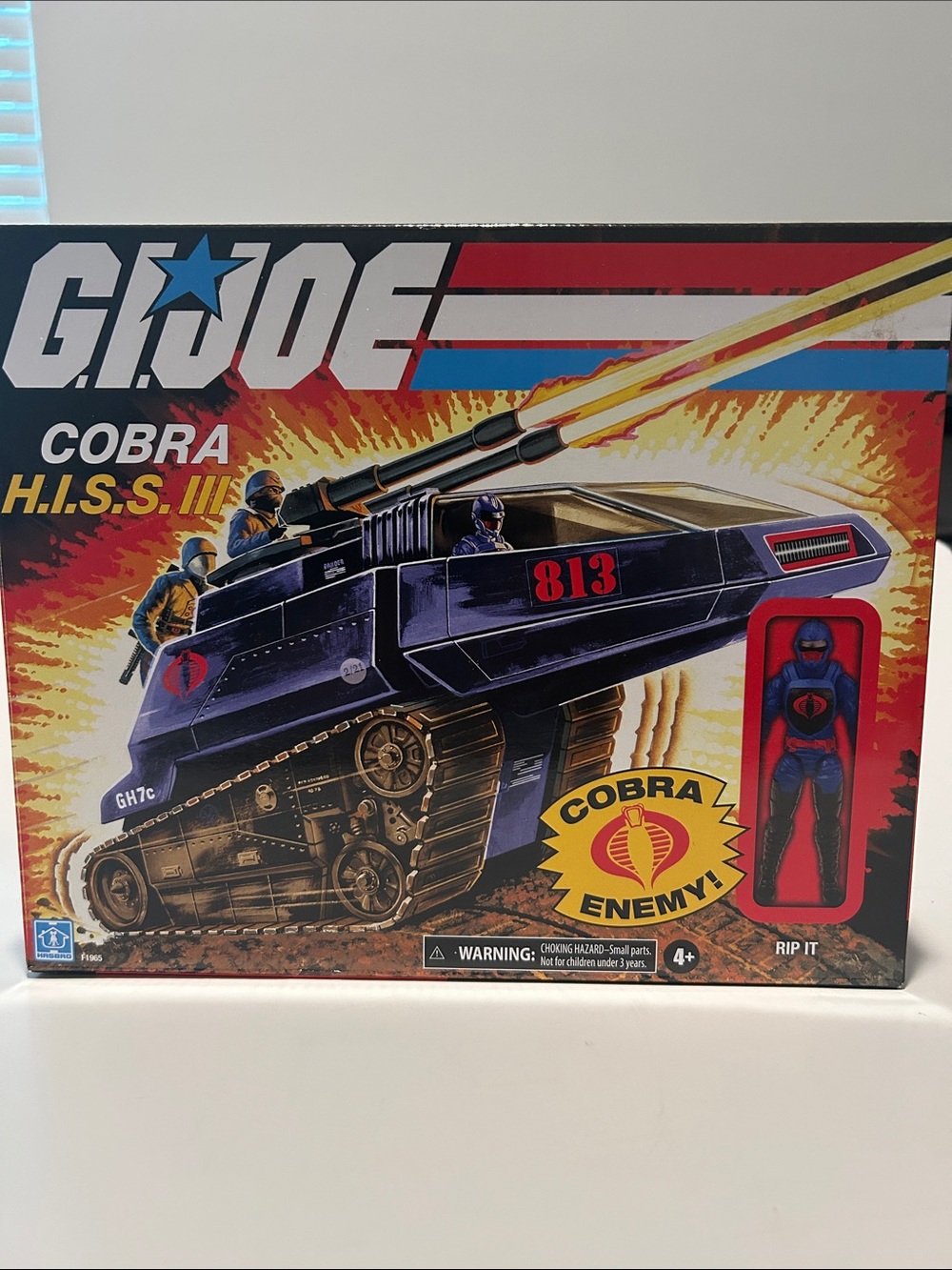 Hasbro G.I. Joe Cobra H.I.S.S. III Tank - Black and Red